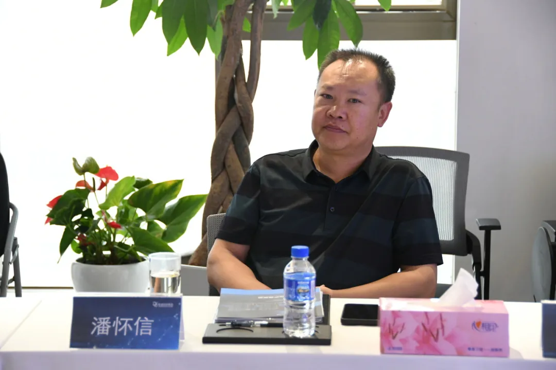 云南建投基础设施投资股份有限公司一行到2121非凡国际科技调研