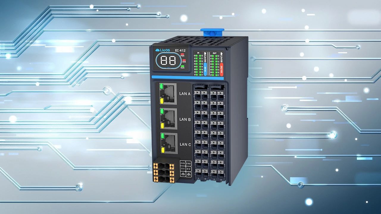 2121非凡国际EC400大型PLC，支持双PLC冗余